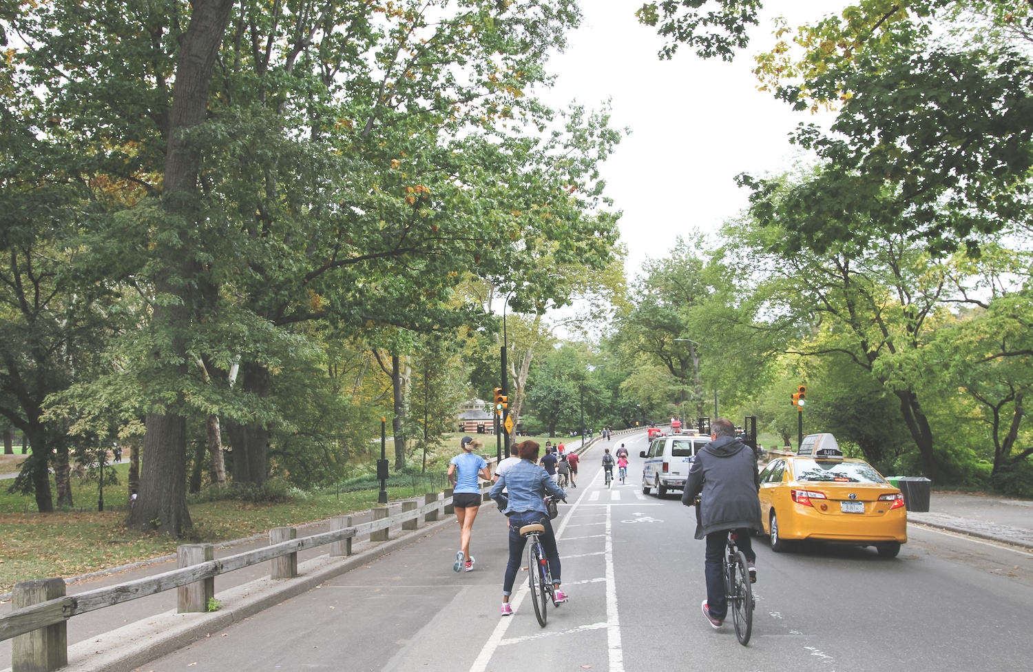 central-park-en-velo-new-york Central Park, un incontournable à New York